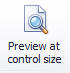 Example preview at control size