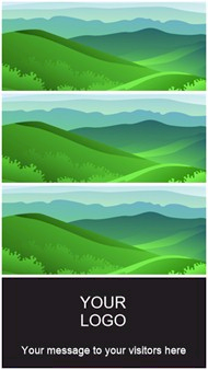 Portrait template widescreen