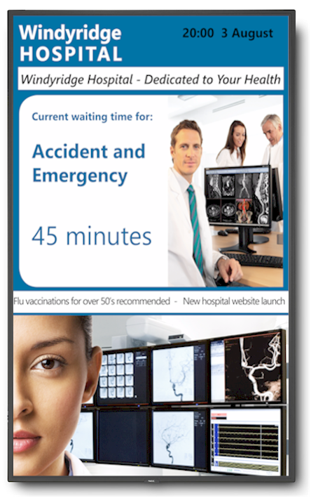 Repeat Digital Signage for A&E