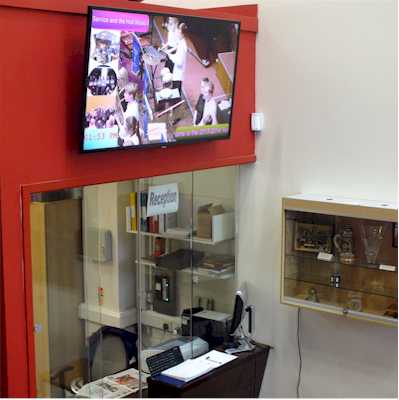 Music academy digital signage