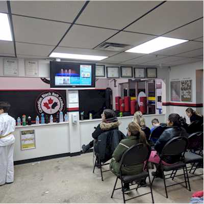 Repeat Signage at Bolton Karate