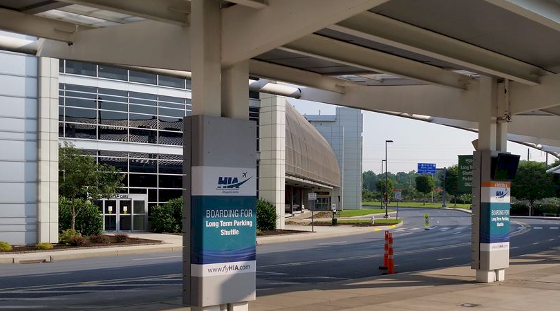 Repeat Signage at Harrisburg International Airport