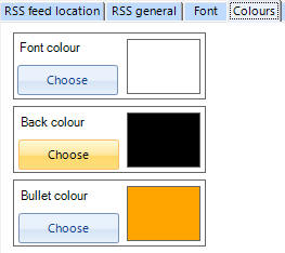 Choose colours button