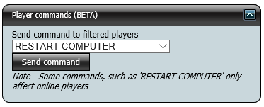Repeat Server player commands