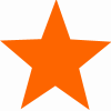 Sample star displayed at 100 pixels