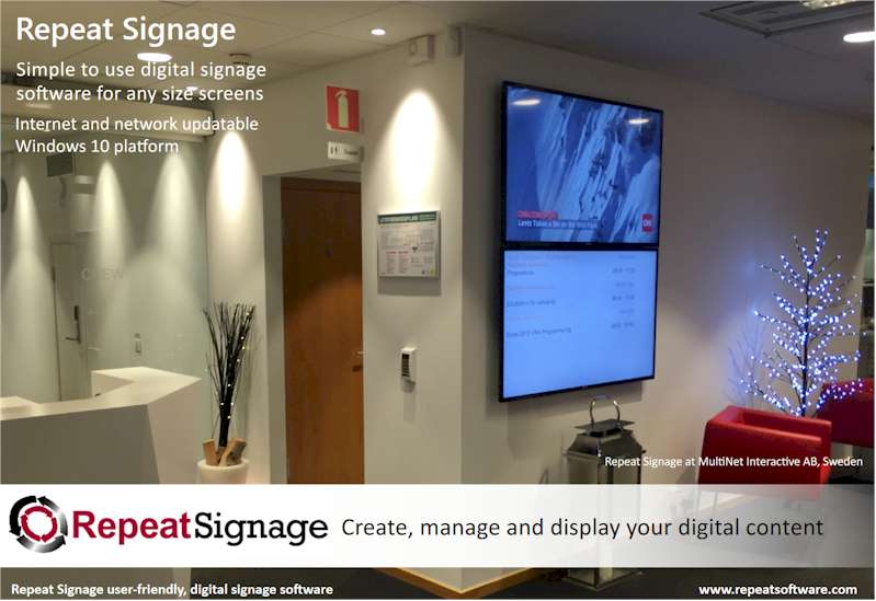 Digital signage content ideas